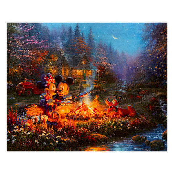 Disney Magic Paneel Lagerfeuer Mickey & Minnie